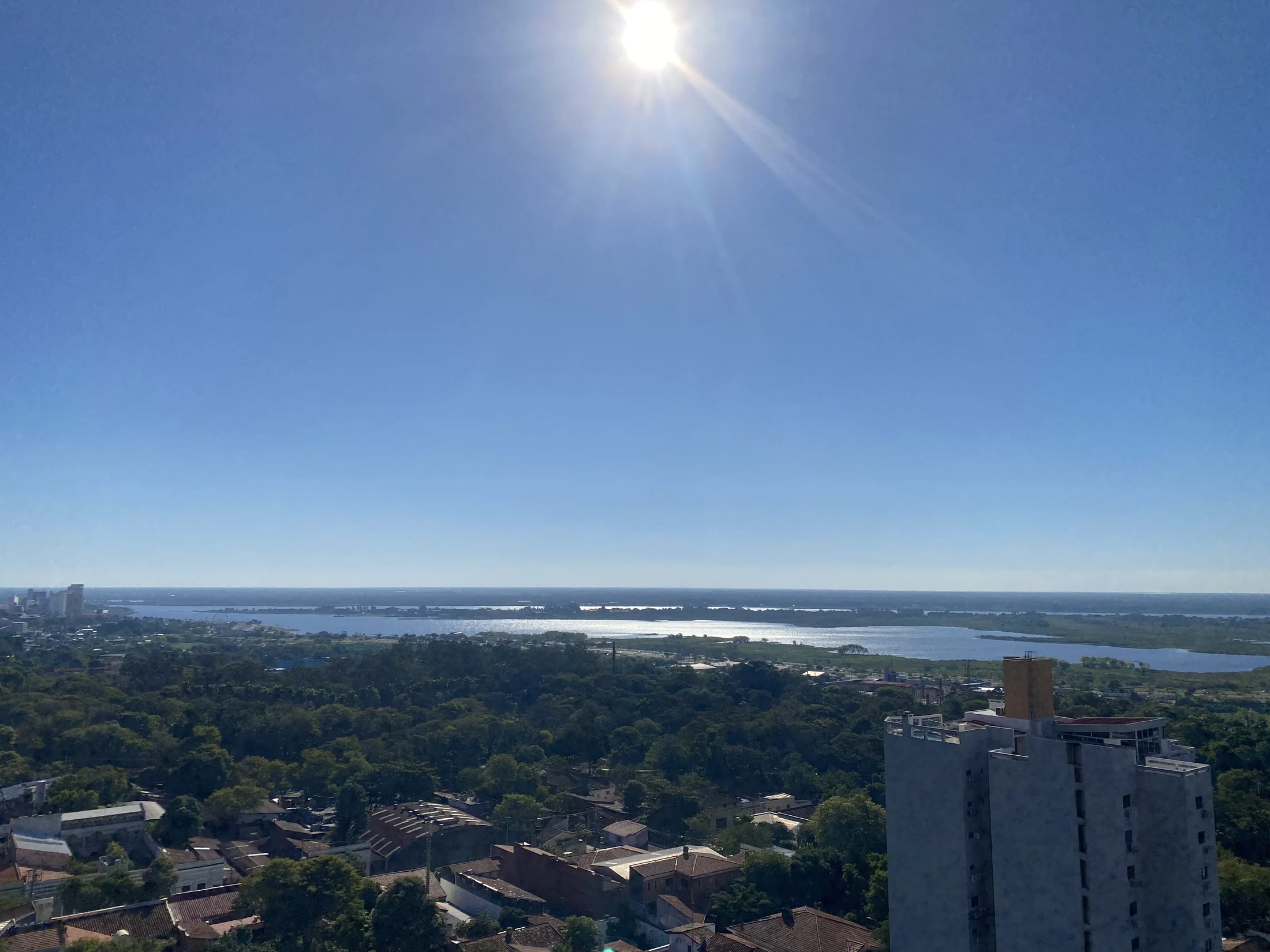 Vista urbana de Asunción, Paraguay